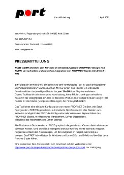 Pressemitteilung  port GmbH PROFINET Design Tool deu.pdf