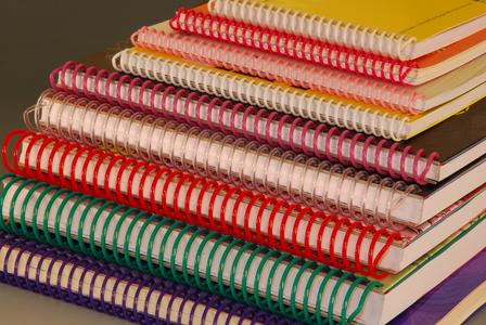 Plastic spirals open unlimited possibilities for color