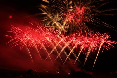 Grosses Musik-Feuerwerk, Open Air Disco & 15. Schlaitdorfer Sommernacht (Kreis Esslingen bei Stuttgart/Reutlingen/Tübingen)mit JMS Fahrzeugteile GmbH als Co-Sponsor 1.8.2015