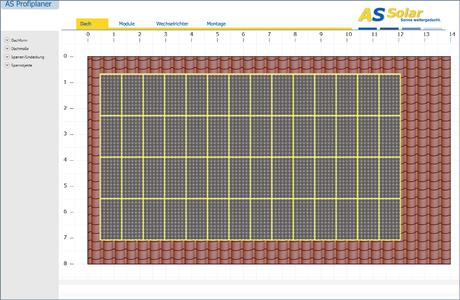 Easy PV system configuration with AS Profiplaner
