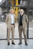 Von links nach rechts: Philippe De Backer, CEO Lödige Industries, Dave Welford, Geschäftsführer von Lödige (United Kingdom) Limited