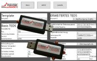 New TEDS reader and writer in a USB stick format from disynet