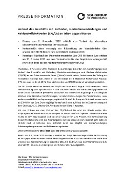 2017-11-02_Verkauf des Geschäfts mit Kathoden, Hochofenauskleidungen und Kohlenstoffelektroden (.pdf