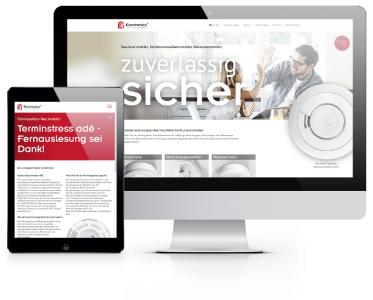 Der neue Internetauftritt von Ei Electronics informativ und anwendungsorientiert.