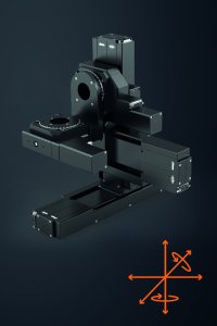 OWIS Engineering in practice: Application-specific developed multi-axis system for workpiece positioning