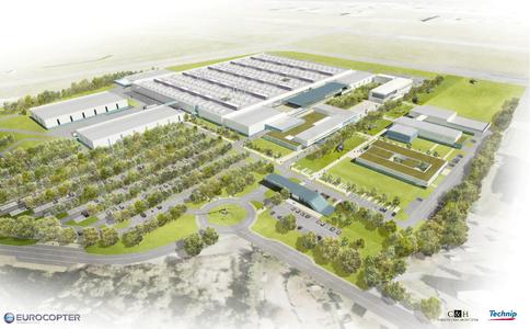 Eurocopter's "Joséphine" Project adopts the official title of Paris-le Bourget and is granted the label "Grand Paris"