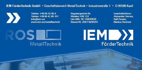 ROS MetallTechnik heißt nun IEM FörderTechnik GmbH - Geschäftsbereich MetallTechnik.png
