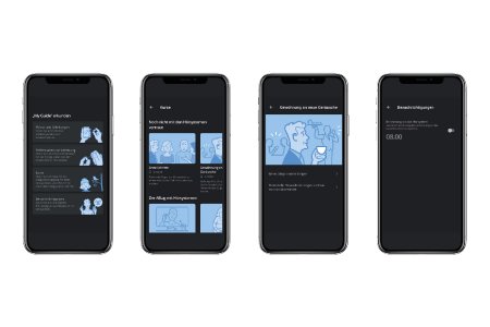 Die Funktion My Guide in der Widex Moment-App