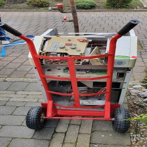 Schrottabholung, Dortmund, NRW, Altmetall, Schrott, Elektroschrott, Eisen, Metall, Zink, Zinn, Alu