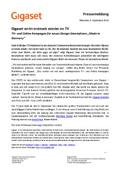 Pressemeldung - Gigaset wirbt erstmals wieder im TV.pdf