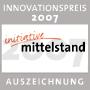 Auszeichnung der Initiative Mittelstand - Innovationspreis 2007 ITK in der Kategorie 'Kommunikation'.