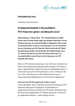 18-02-06 PM Kreislaufwirtschaft in Deutschland - PET-Flaschen gehen als Beispiel voran.pdf