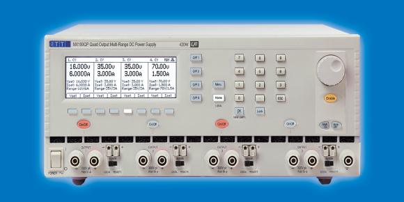 Foto Telemeter, Labornetzteil MXQ(P) von Aim TTi
