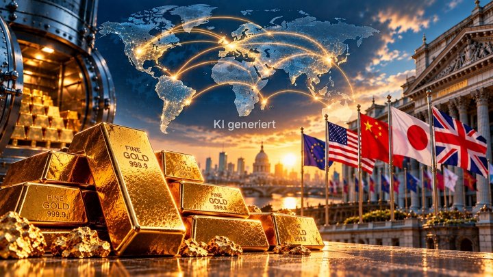 Gold als Sicherheitsanker: Zentralbanken kaufen und ordnen Reserven neu