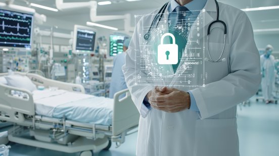 doctor-holding-digital-lock-icon-hospital-room.jpg