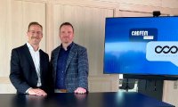 Dr. Christian Geiss, Geschäftsführer der clockworkX GmbH, und Josef Overberg, Geschäftsführer der CADFEM Germany GmbH (v.l.) - Quelle: CADFEM