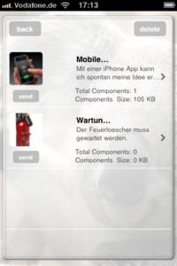 Add Idea on iPhone