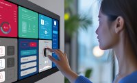 Wheel on display: Touchscreen meets Encoder