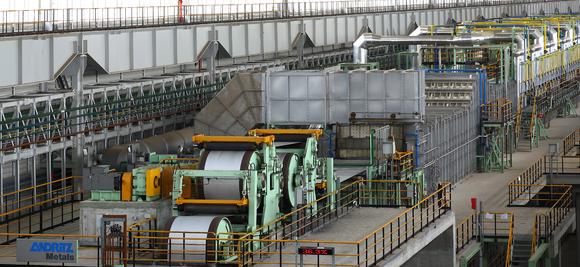 ANDRITZ METALS will supply a turnkey cold strip annealing and pickling line / Photo: ANDRITZ
