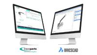 Das Format BricsCAD® ist ab sofort auf der TraceParts CAD-Plattform verfügbar