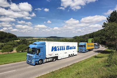 Transics wird bis Jahresende rund 370 Nutzfahrzeuge der europäischen Flotte von Willi Betz mit TX-SKY Bordcomputern und der Backoffice-Software TX-CONNECT ausstatten und so zur Steigerung der Effizienz beitragen
