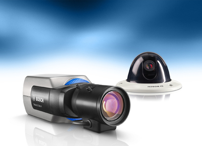 Bosch Sicherheitssysteme hat seine IP-Kameras der Serie 2X (Typen Dinion und Flexidome) mit der H.264-Videokomprimierung ausgestattet