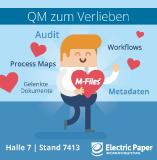 Electric Paper stellt M-Files QMS auf der Control 2018 vor