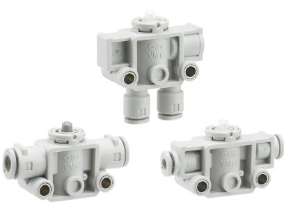 Die neuen mechanischen Ventile der Serie VM100F sind bis zu 35 % kürzer und bis zu 80 % leichter als ihre Vorgänger