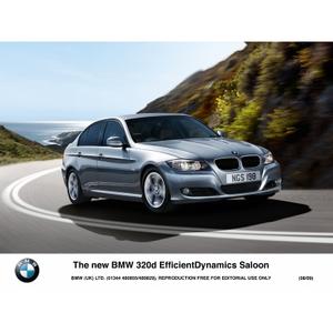 The new BMW 320d EfficientDynamics Saloon (08/2009)