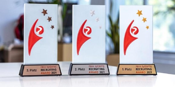 Die rexx systems Recruiting Awards 2021 (Bildquelle: rexx systems)