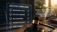 ISO 27001 in Deutschland: Was Unternehmen bei der Hintergrundprüfung von Mitarbeitern jetzt beachten müssen. Validato unterstützt deutsche Unternehmen bei DSGVO-konformen Personalprüfungen nach ISO-27001-Standard — in Deutschland und in über 200 Ländern weltweit.
