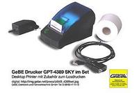 GeBE Desktop Drucker GPT-4389-SKY  im Set