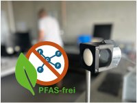 A radar sensor from TriLiTec, which consists of several PFAS-containing materials and is to be optimised using innovative and sustainable materials. (Source: SKZ)