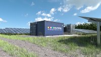 Visualisierung eines Batteriespeichers