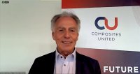 Prof. Dr. Klaus Drechsler (Sprecher des CU-Präsidiums) berichtete zur vierten Ordentlichen Mitgliederversammlung des Composites United den etwa 90 Teilnehmenden zur geleisteten Arbeit im vergangenen Jahr und gab einen Ausblick auf 2023.