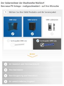 SWW Onlinekonfigurator