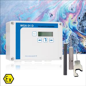 The new AFRISO WGA 01 D alarm unit was designed for monitoring separators. Typical application areas include: car dealerships, waste management companies, airports, industrial facilities, car wash sites, scrapyards, tank farms, petrol stations, truck companies, public transportation services and workshops
