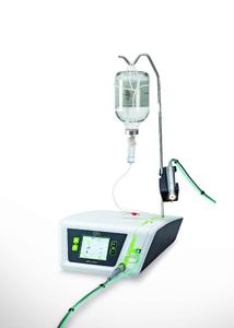 Control unit with shadow and shining handpiece