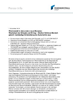 2019-11-07_Rheinmetall_Pressemitteilung_Quartalsbericht_Q3.pdf