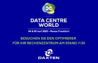 Daxten Banner zur DCW 2025 Frankfurt
