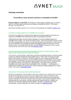 04-24 Avnet Silica Seminars at embedded world 2024.pdf