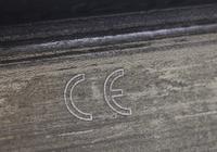Nadelmarkierung CE Zeichen auf Stahlträger