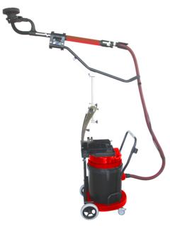 IMPALA II Langhalsschleifer WHF707 mit Industriesauger BHF52 un...