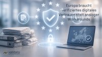 Validato zum Digital Day: Europa braucht verifiziertes digitales Vertrauen statt analoger Workarounds. Zum Digital Day 2025 fordert Validato europäische HR-Verantwortliche auf, papierbasierte Nachweise durch direkt-quellenbasierte digitale Verifikation zu ersetzen – bevor KI-gefälschte Dokumente zur Norm werden.
