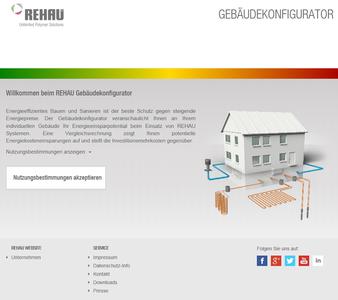 Energieeffizienz im Blick: REHAU bietet neue Version des Gebäudekonfigurators für Neubau und Sanierung (Bildrechte REHAU)