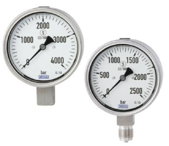Hochdruckmanometer PG23HP-P und PG23HP-S