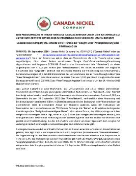 01102020_DE_CNC_Private Placement Closing DE.pdf