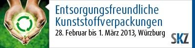 Entsorgungsfreundliche Kunststoffverpackungen
