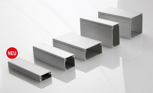 Die neue kleine Baugröße KK-40x20 rundet das Produktprogramm des BLOCAN®-Kabelkanal-Systems nach unten ab