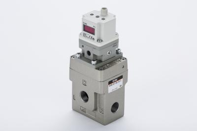 Wenn es um die präzise und energiesparende Regelung großer Luftvolumina geht: Die neuen elektropneumatischen Druckregler der Serie VEX